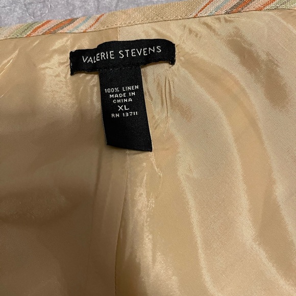 y2k Linen Beaded Chevron Spaghetti Strap 70s Style Festival Tank Cami Sz XL NWT - Picture 7 of 7